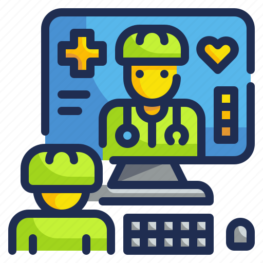 Call, conference, doctor, healthcare, medical, technology, video icon - Download on Iconfinder