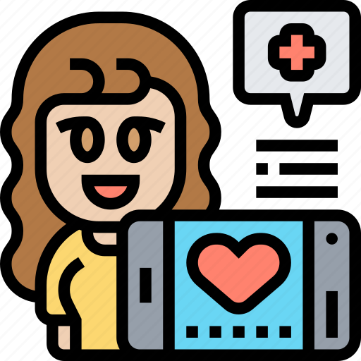 Healthcare, application, hospital, service, checkup icon - Download on Iconfinder