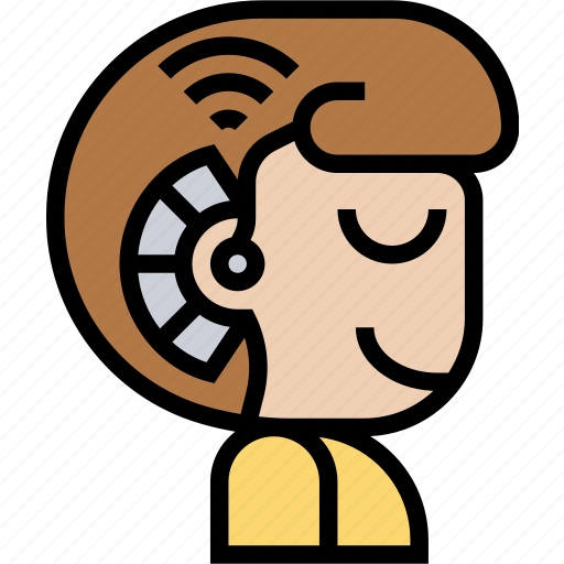 Hearing, aid, ear, equipment, healthcare icon - Download on Iconfinder