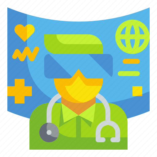 Doctor, healthcare, medical, reality, technology, virtual icon - Download on Iconfinder