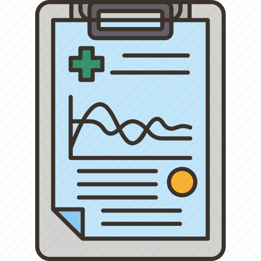 Medical, report, examination, health, diagnosis icon - Download on Iconfinder