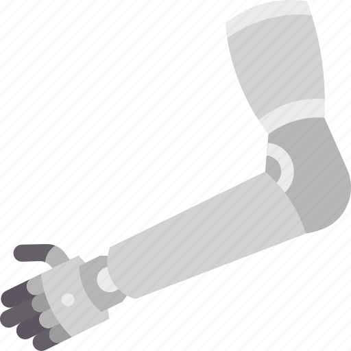 Arm, bionic, prosthetic, disability, wellbeing icon - Download on Iconfinder