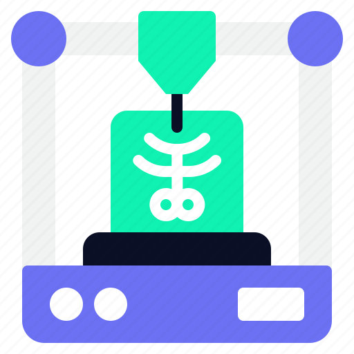 Printing, in, medicine, document, health, hospital, magnifier icon - Download on Iconfinder