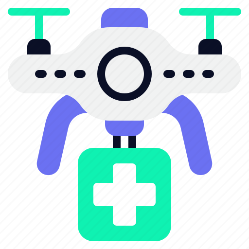 Medical, drone, delivery, health, hospital, medicine, healthcare icon - Download on Iconfinder