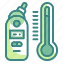 digital, healthcare, medical, technology, thermometer, tool