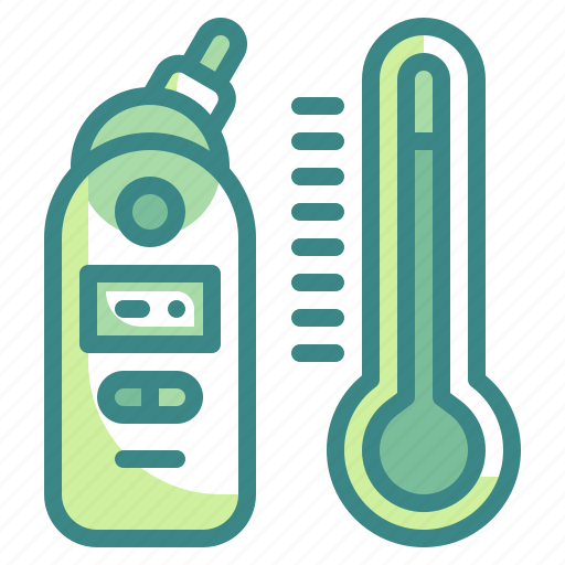 Digital, healthcare, medical, technology, thermometer, tool icon - Download on Iconfinder