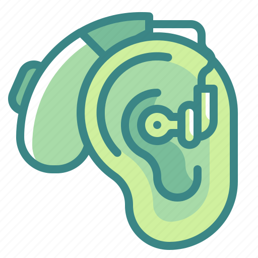 Aid, ears, healthcare, hearing, medical, technology icon - Download on Iconfinder