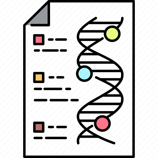Genetics, document, genes icon - Download on Iconfinder