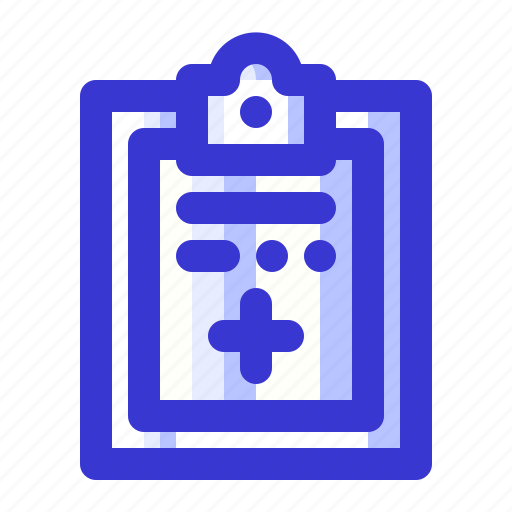 Clipboard, health, hospital, medical records icon - Download on Iconfinder