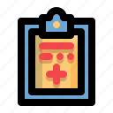clipboard, health, hospital, medical records 
