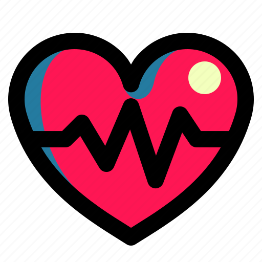 Health, heart, heartbeat, life, medical, pulse, rate icon - Download on Iconfinder