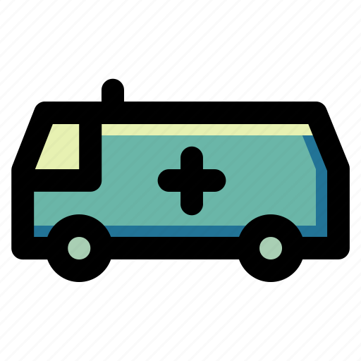 Ambulance, car, emergency, hospital, medical, transport, vehicle icon - Download on Iconfinder