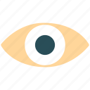 eye, pupil, see, view