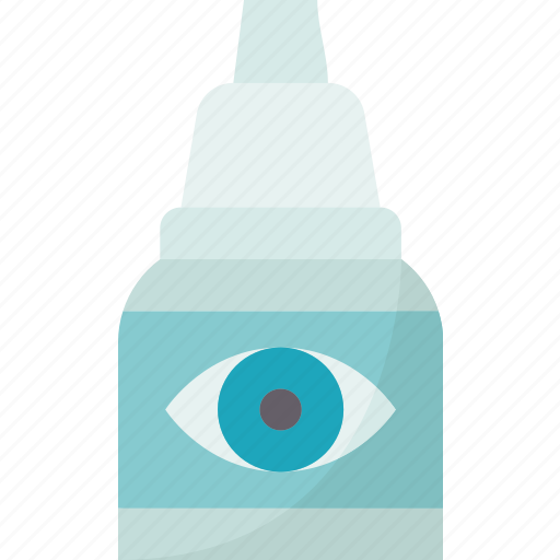 Eye, drop, liquid, treatment, allergy icon - Download on Iconfinder