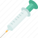 syringe, injection, vaccine, drug, medical
