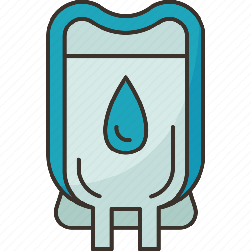 Intravenous, bag, therapy, saline, hospital icon - Download on Iconfinder