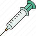 syringe, injection, vaccine, drug, medical