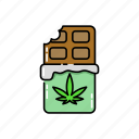 chocolate, cannabis, weed, marijuana, hemp, cbd