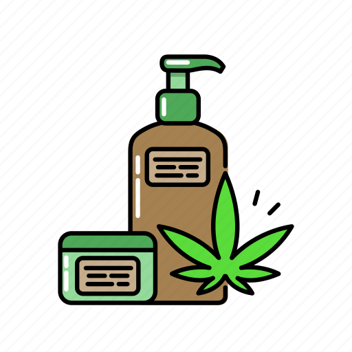Cosmetics, cannabis, weed, marijuana, products, cbd icon - Download on Iconfinder