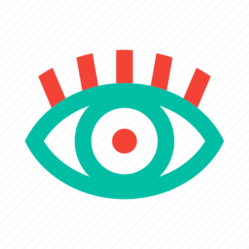 Eye, eyelash, look, optic, pupil, view, vision icon - Download on Iconfinder