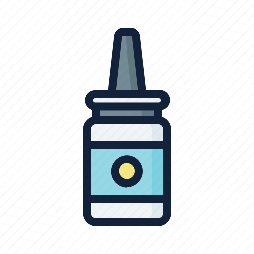Bottle, dropper, drops, eye, liquid icon - Download on Iconfinder