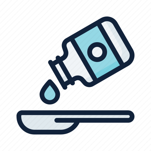 Bottle, healthcare, medical, medicine, spoon icon - Download on Iconfinder