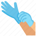 gloves, pair, accessory, hand, gesture
