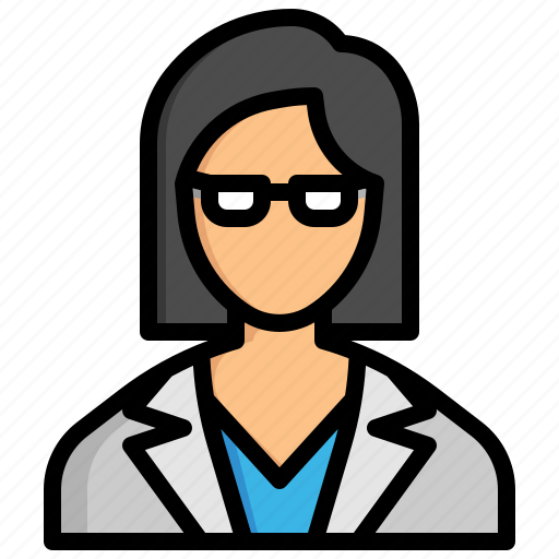 Dortor, woman, stethoscope, care, diagnose, career icon - Download on Iconfinder