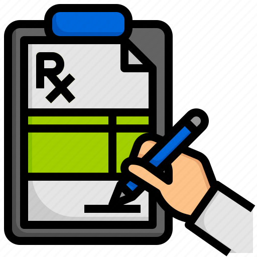 Prescription, note, healthcare, and, medical, hospital icon - Download on Iconfinder