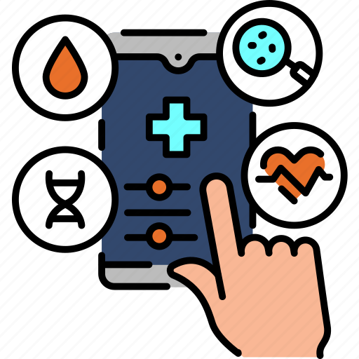 Remote, health, care, checkup, smartphone icon - Download on Iconfinder