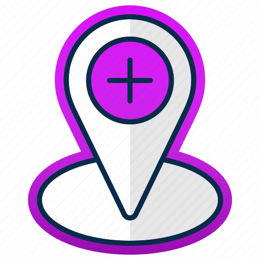 Healthcare, location, medicine, pharmacy, pin, placeholder icon - Download on Iconfinder