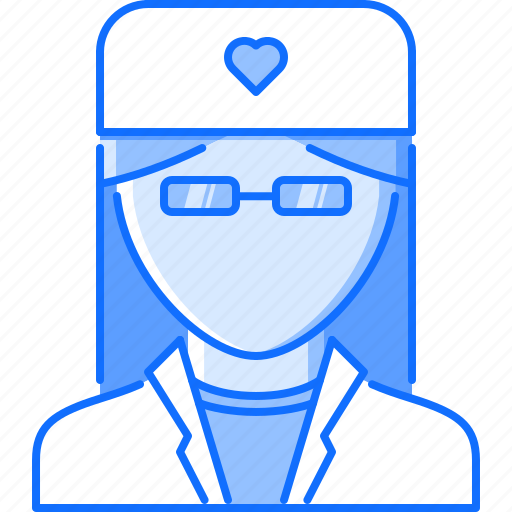 Disease, doctor, glasses, gown, hospital, medicine, treatment icon - Download on Iconfinder