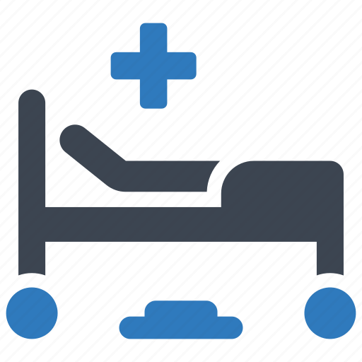 Bed, healthcare, hospital, treatment, medical icon - Download on Iconfinder