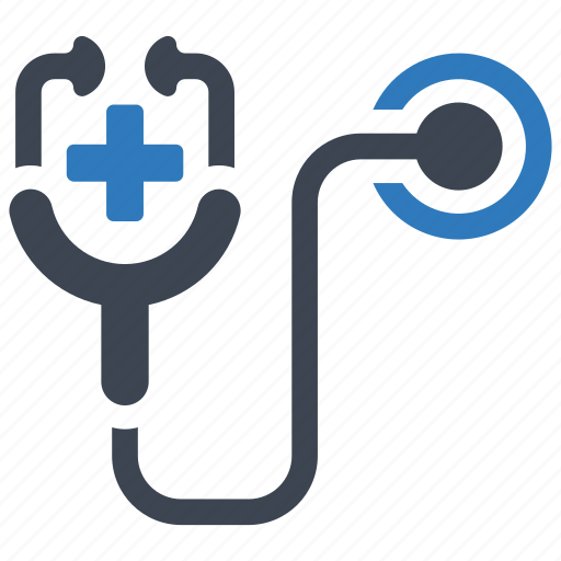 Stethoscope, phonendoscope, doctor, healthcare, physician icon - Download on Iconfinder
