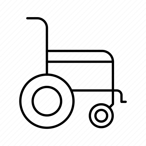 Wheel, chair, discapacity, disability, injury icon - Download on Iconfinder