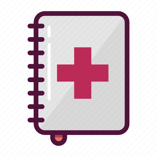 Book, diary, health, journal, medical, notebook, healthcare icon - Download on Iconfinder