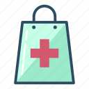 bag, medication, medicine, pharmacy, purchase, healthcare, shopping