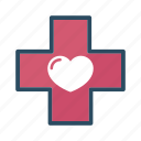 cross, healthcare, heart, hospital, medicine, health, medical