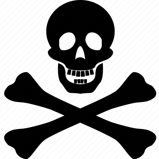 Skull, death, poison, dead, danger, alert, warning icon - Download on Iconfinder