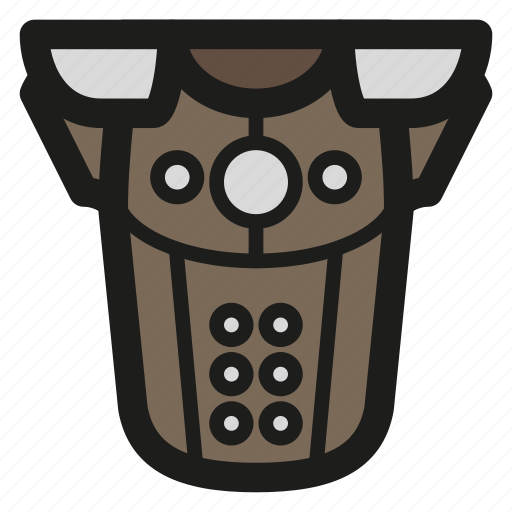 Armor, game, heavy, leather, viking icon - Download on Iconfinder