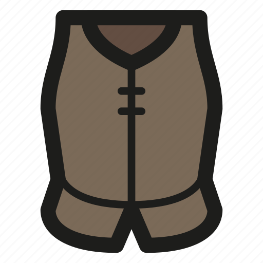Armor, game, jacket, leather, rpg icon - Download on Iconfinder
