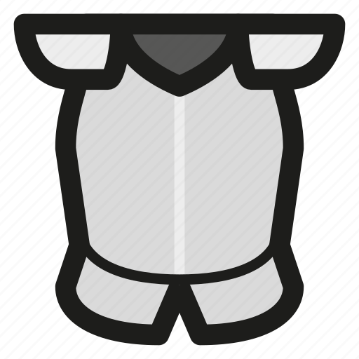 Armour, cuirass, game, rpg, steel icon - Download on Iconfinder