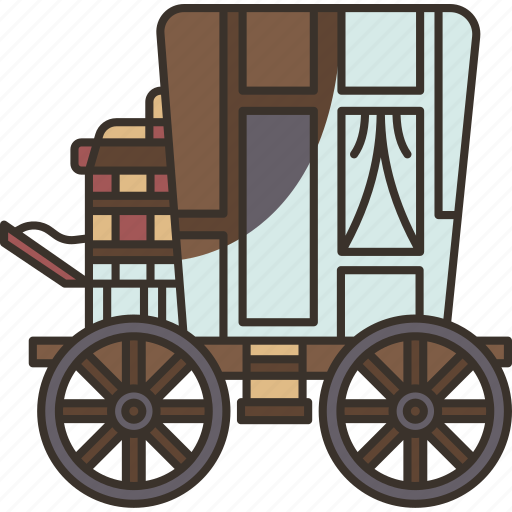 Carriage, wagon, chariot, vehicle, transportation icon - Download on Iconfinder