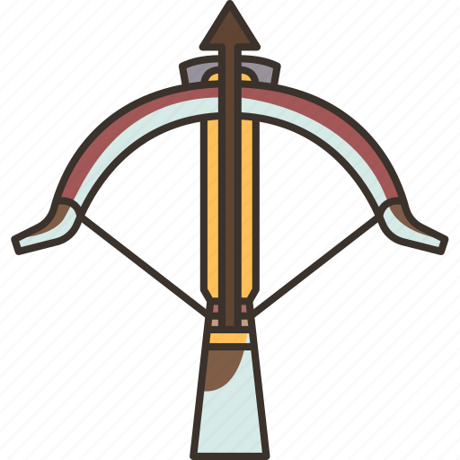 Crossbow, arrow, archery, weapon, shoot icon - Download on Iconfinder