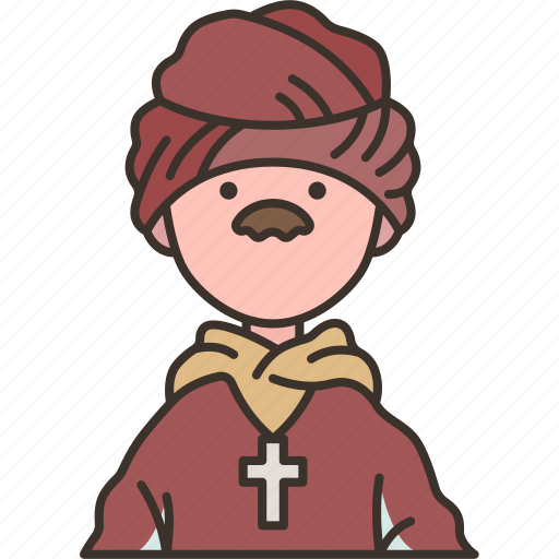 Priest, catholic, bishop, religious, faith icon - Download on Iconfinder