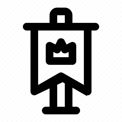 Sigil, flag, crest, monarch, banner icon - Download on Iconfinder