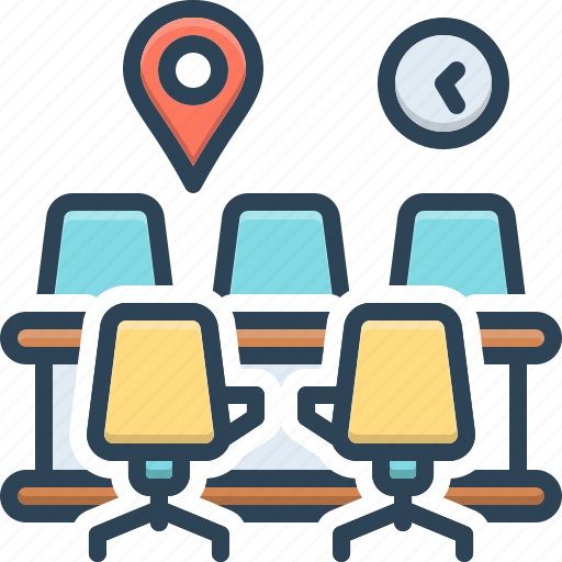 Point, workplace, pin, gps, navigation, meeting location, meeting point icon - Download on Iconfinder