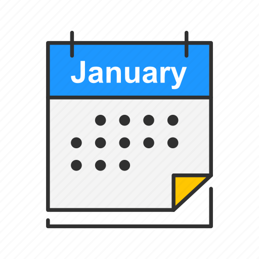 Calendar, events, january, month icon - Download on Iconfinder
