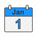 calendar, date, flip calendar, new year 