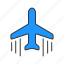 airplane, jet, plane, transportation 